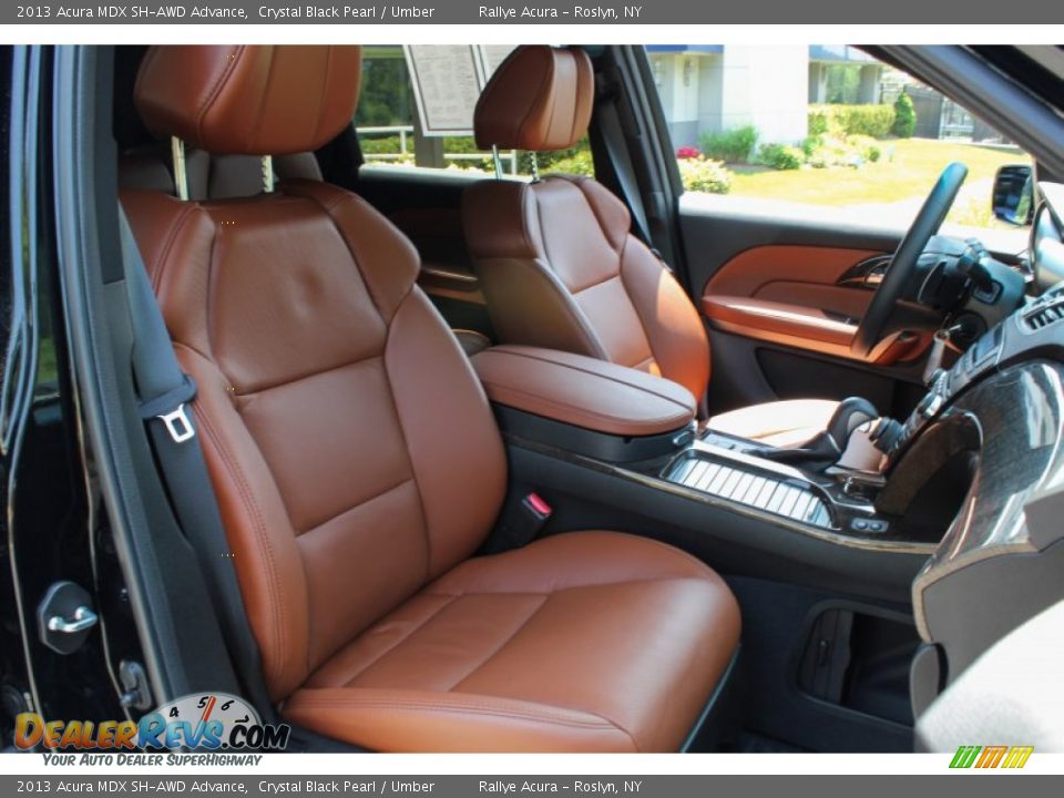 Umber Interior - 2013 Acura MDX SH-AWD Advance Photo #10