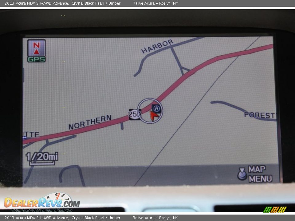 Navigation of 2013 Acura MDX SH-AWD Advance Photo #14