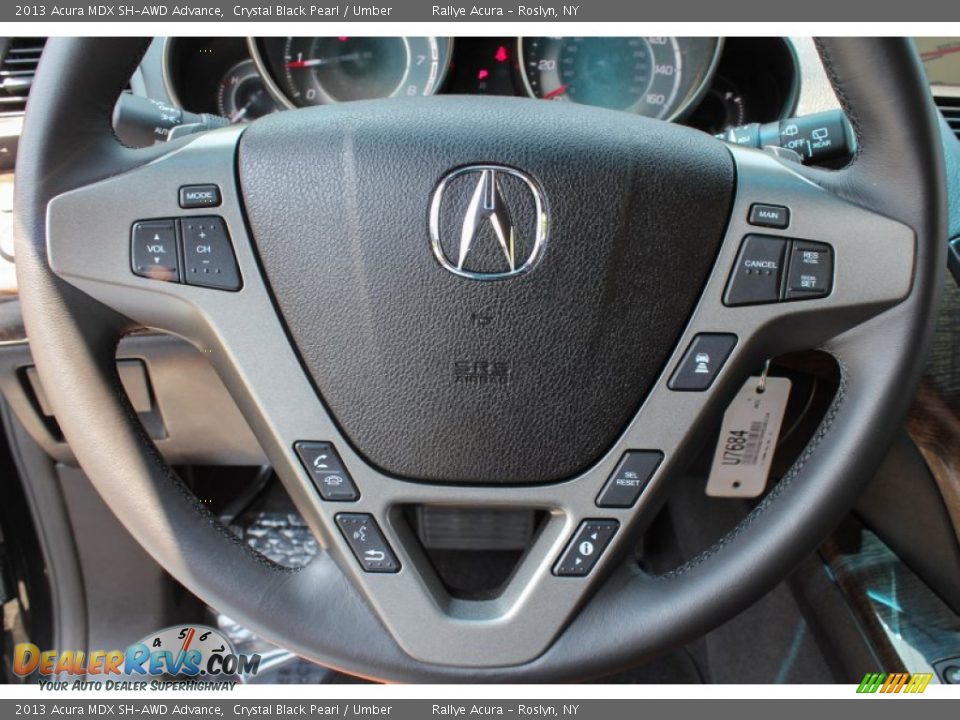 Controls of 2013 Acura MDX SH-AWD Advance Photo #16