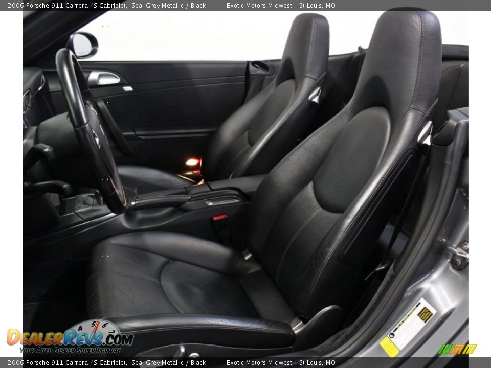 Front Seat of 2006 Porsche 911 Carrera 4S Cabriolet Photo #34