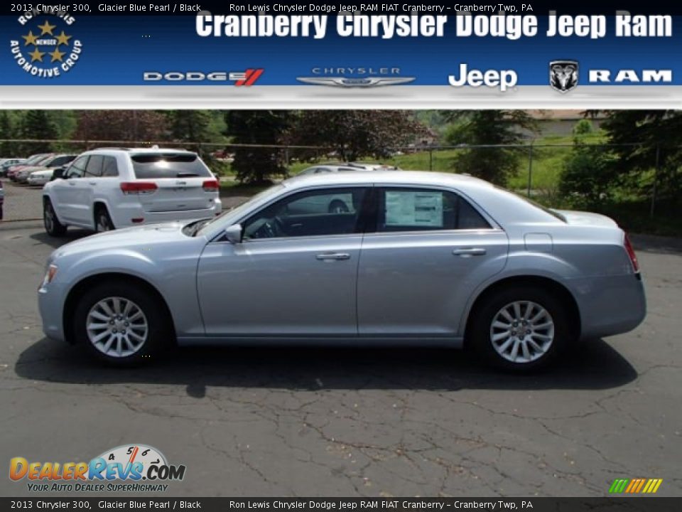 2013 Chrysler 300 Glacier Blue Pearl / Black Photo #1