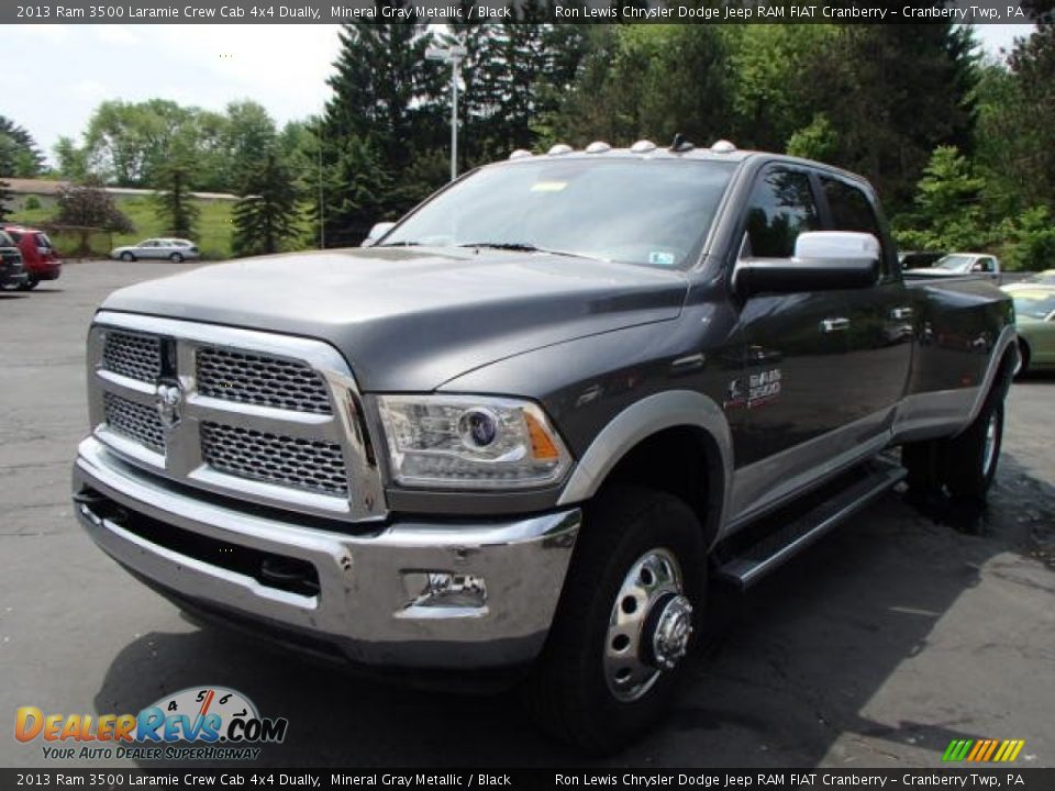 Front 3/4 View of 2013 Ram 3500 Laramie Crew Cab 4x4 Dually Photo #2