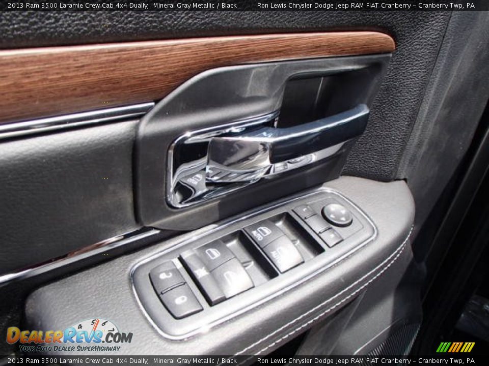 Controls of 2013 Ram 3500 Laramie Crew Cab 4x4 Dually Photo #15