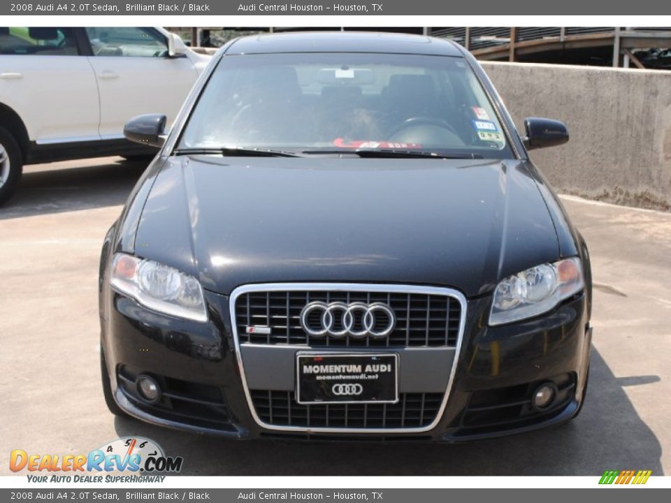 2008 Audi A4 2.0T Sedan Brilliant Black / Black Photo #2