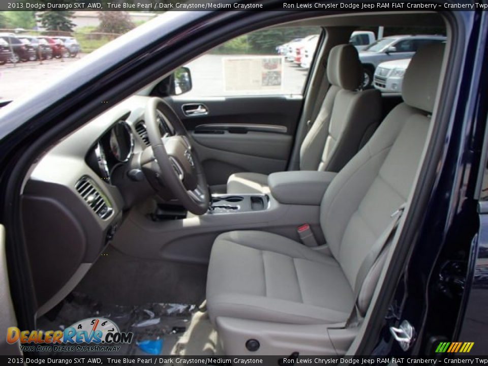 2013 Dodge Durango SXT AWD True Blue Pearl / Dark Graystone/Medium Graystone Photo #11