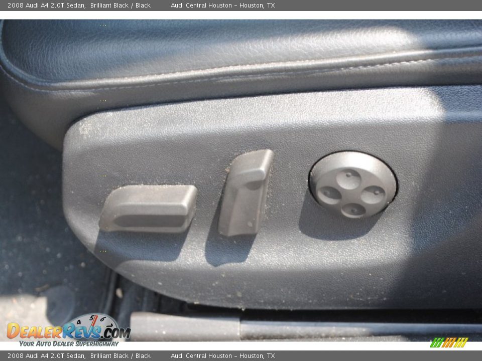 2008 Audi A4 2.0T Sedan Brilliant Black / Black Photo #13
