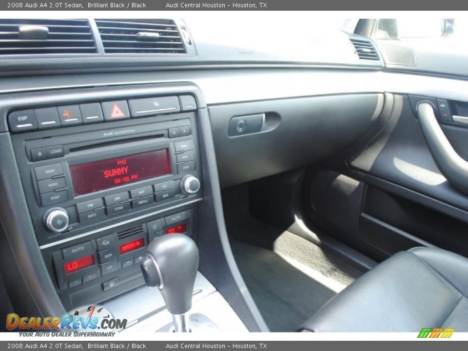 2008 Audi A4 2.0T Sedan Brilliant Black / Black Photo #14