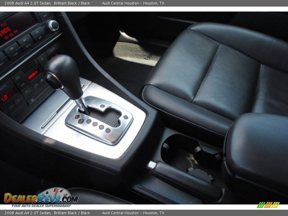 2008 Audi A4 2.0T Sedan Brilliant Black / Black Photo #15