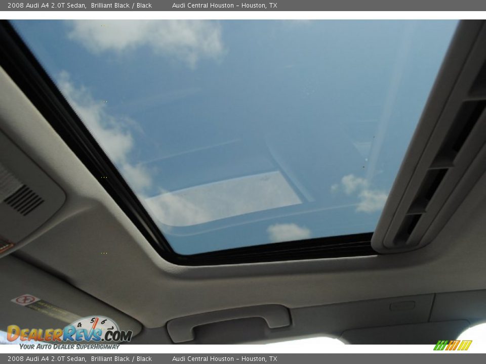 2008 Audi A4 2.0T Sedan Brilliant Black / Black Photo #16