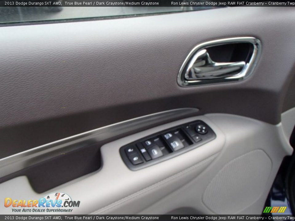 2013 Dodge Durango SXT AWD True Blue Pearl / Dark Graystone/Medium Graystone Photo #15