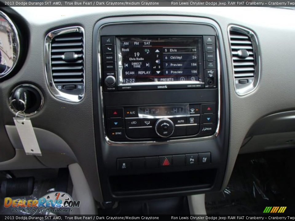 2013 Dodge Durango SXT AWD True Blue Pearl / Dark Graystone/Medium Graystone Photo #17