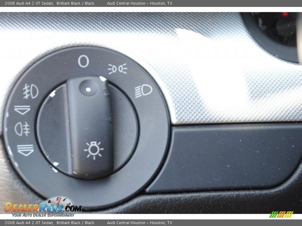 2008 Audi A4 2.0T Sedan Brilliant Black / Black Photo #22