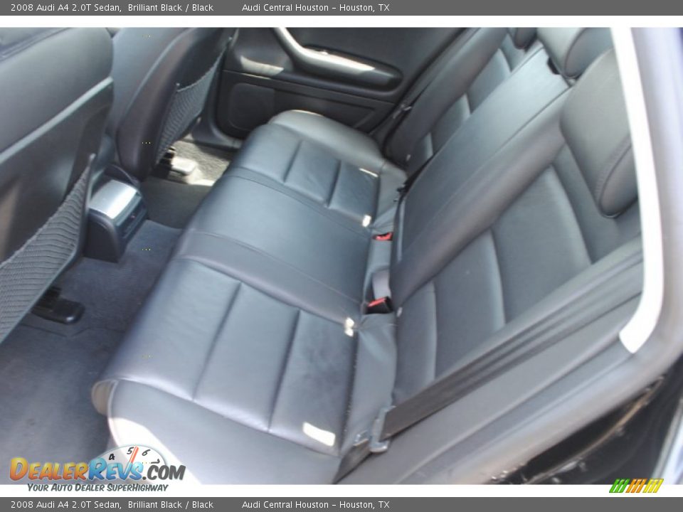 2008 Audi A4 2.0T Sedan Brilliant Black / Black Photo #23