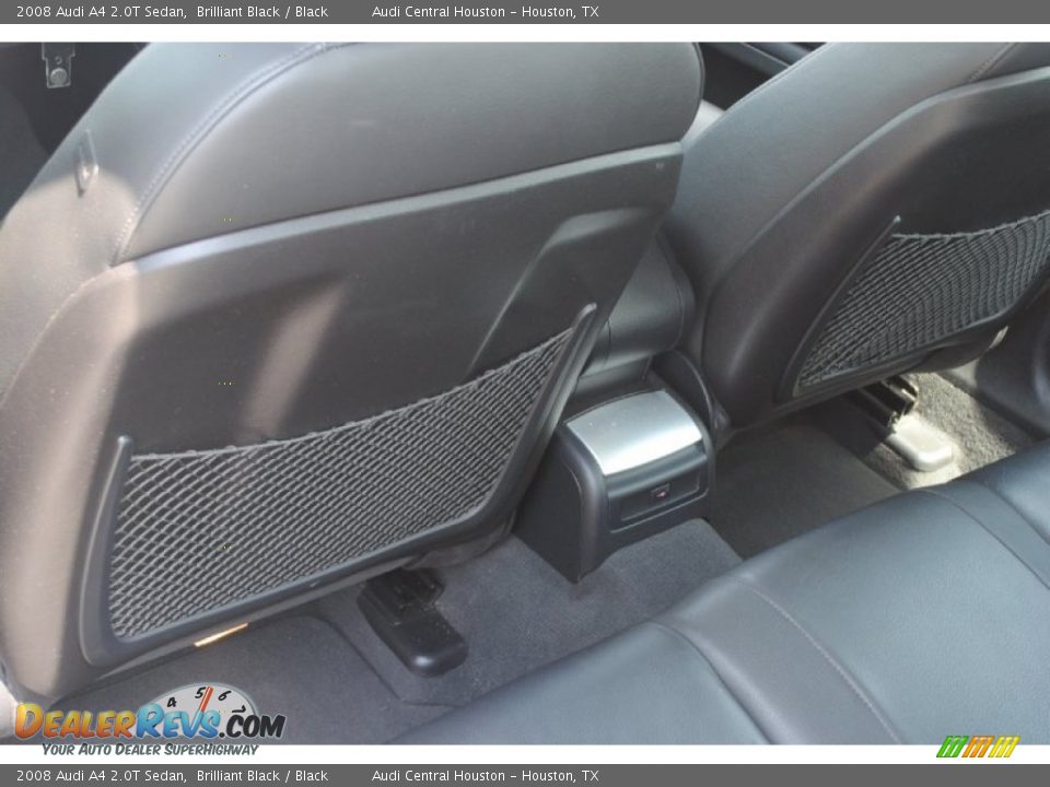 2008 Audi A4 2.0T Sedan Brilliant Black / Black Photo #24