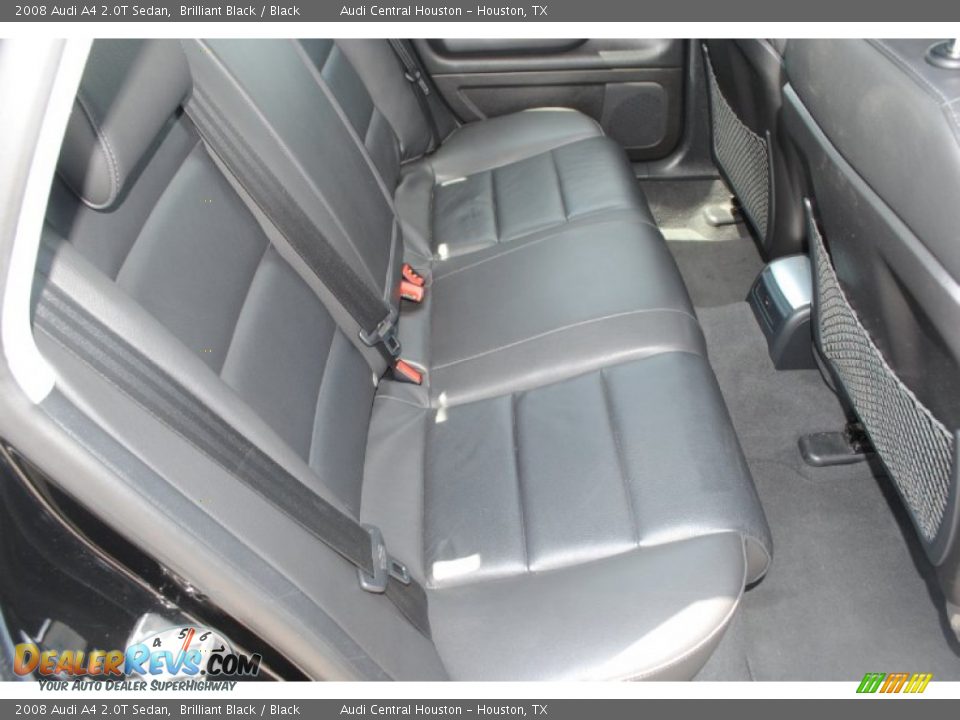 2008 Audi A4 2.0T Sedan Brilliant Black / Black Photo #26