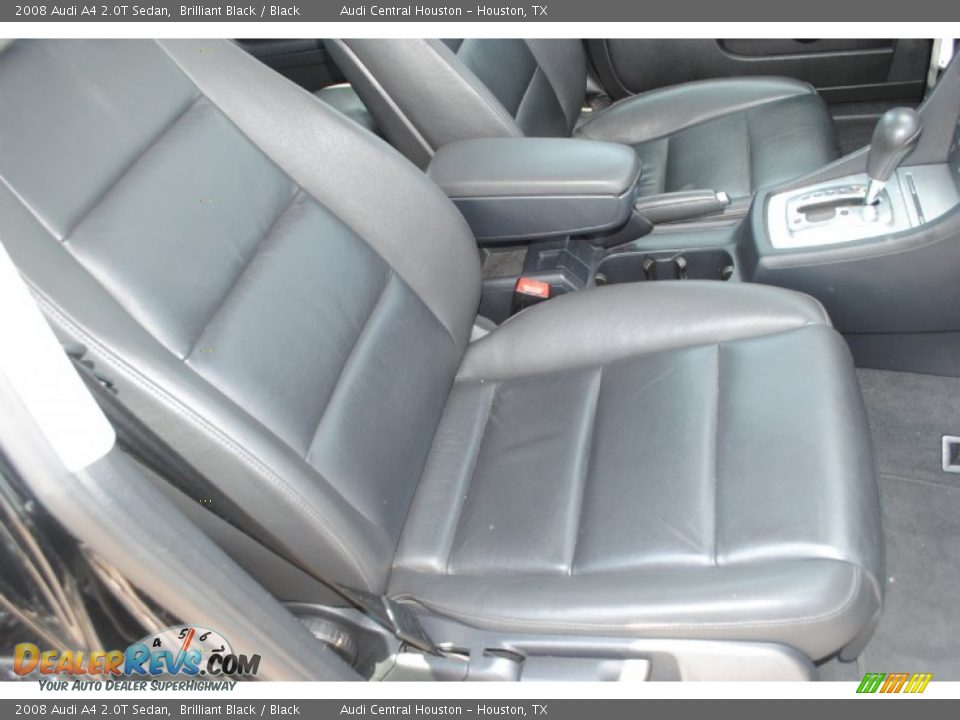 2008 Audi A4 2.0T Sedan Brilliant Black / Black Photo #27