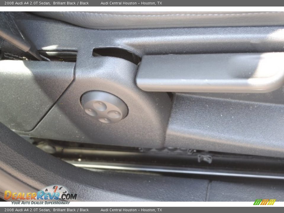 2008 Audi A4 2.0T Sedan Brilliant Black / Black Photo #28