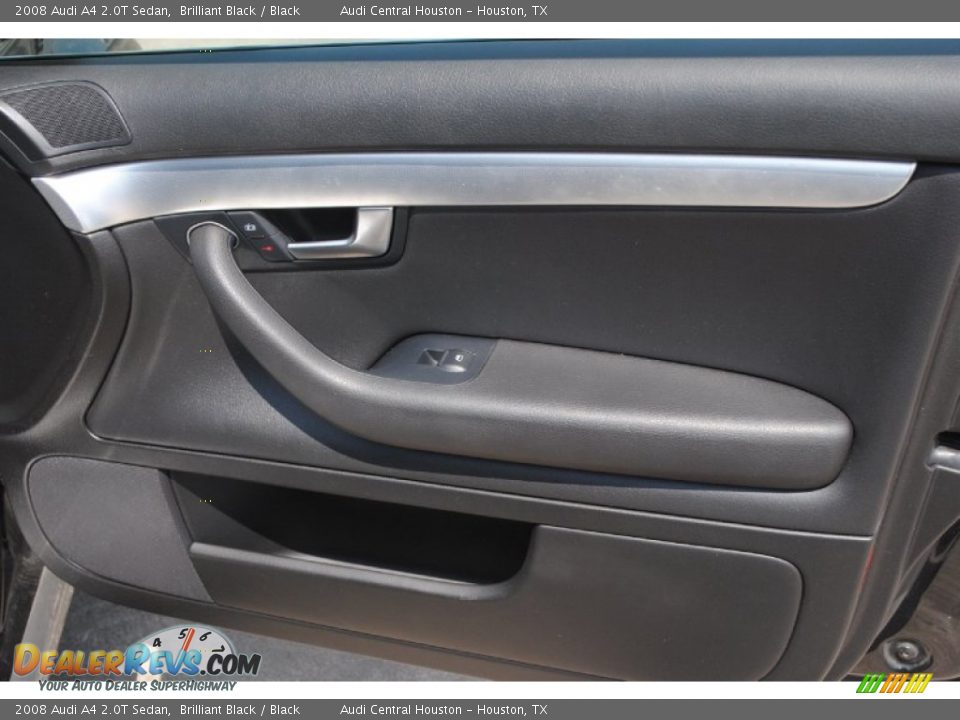 2008 Audi A4 2.0T Sedan Brilliant Black / Black Photo #29