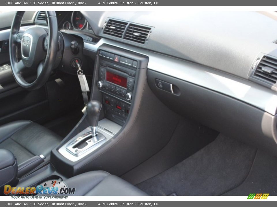 2008 Audi A4 2.0T Sedan Brilliant Black / Black Photo #30