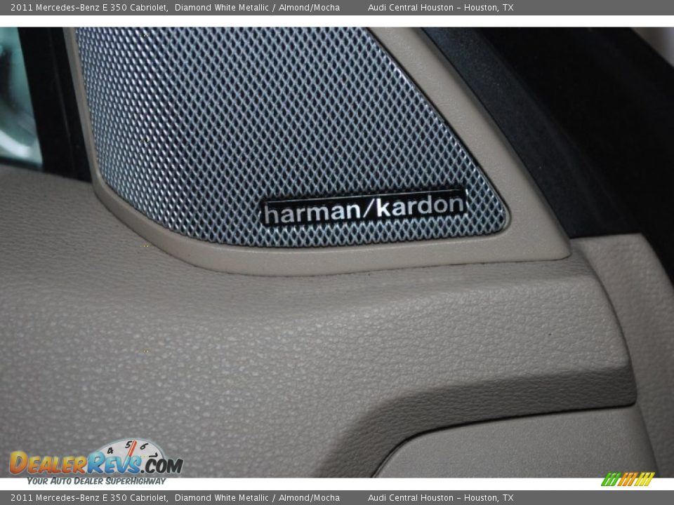 2011 Mercedes-Benz E 350 Cabriolet Diamond White Metallic / Almond/Mocha Photo #13