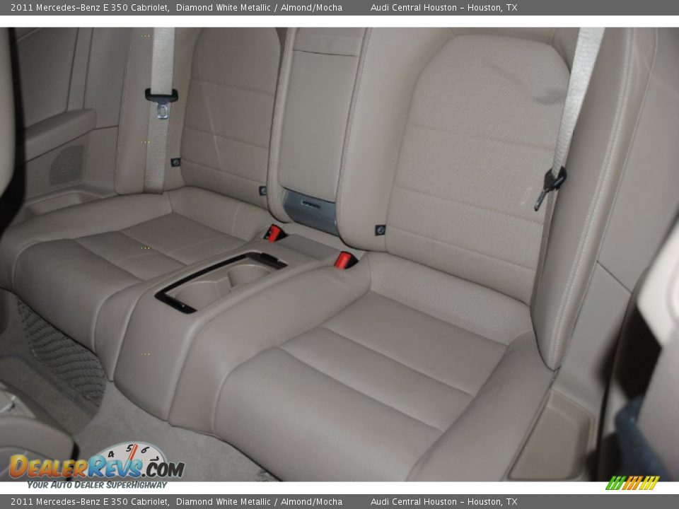 2011 Mercedes-Benz E 350 Cabriolet Diamond White Metallic / Almond/Mocha Photo #15