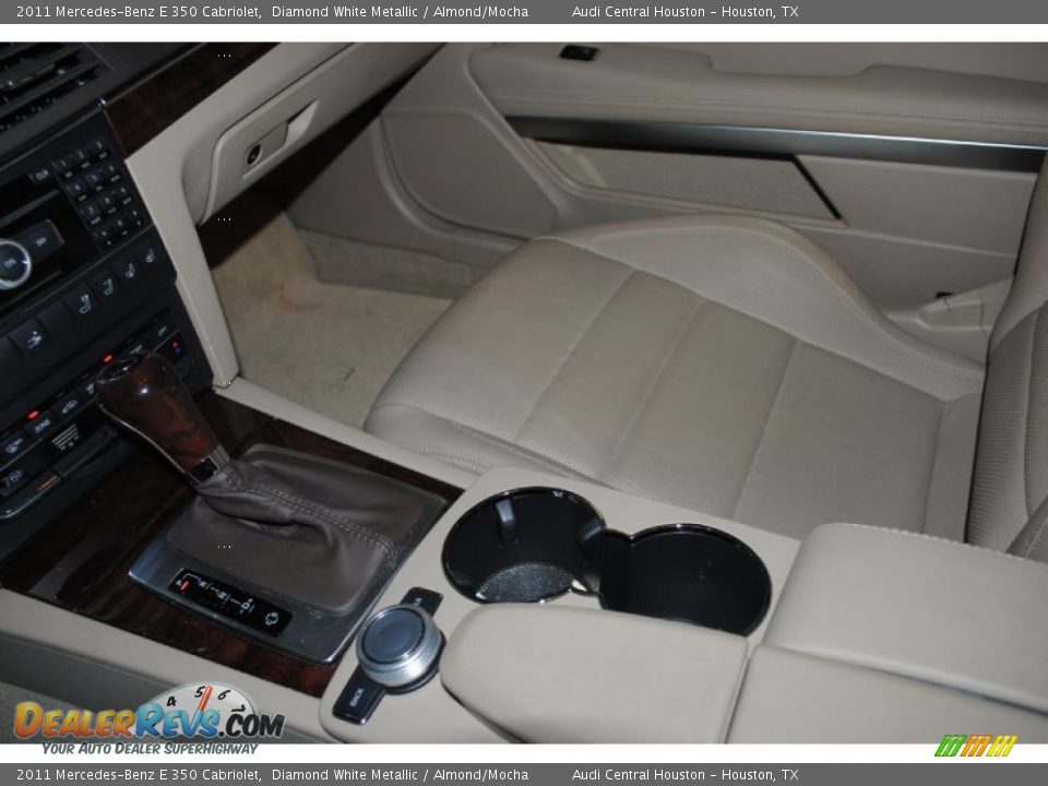 2011 Mercedes-Benz E 350 Cabriolet Diamond White Metallic / Almond/Mocha Photo #21