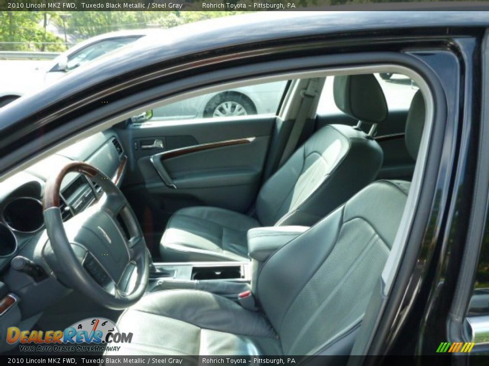 Steel Gray Interior - 2010 Lincoln MKZ FWD Photo #4