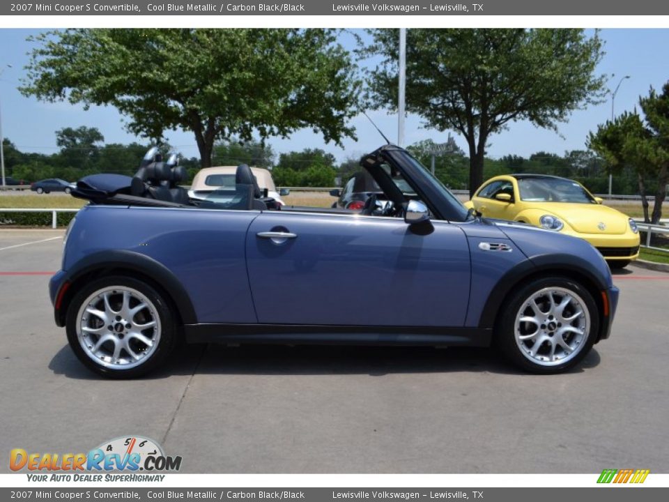 Cool Blue Metallic 2007 Mini Cooper S Convertible Photo #6