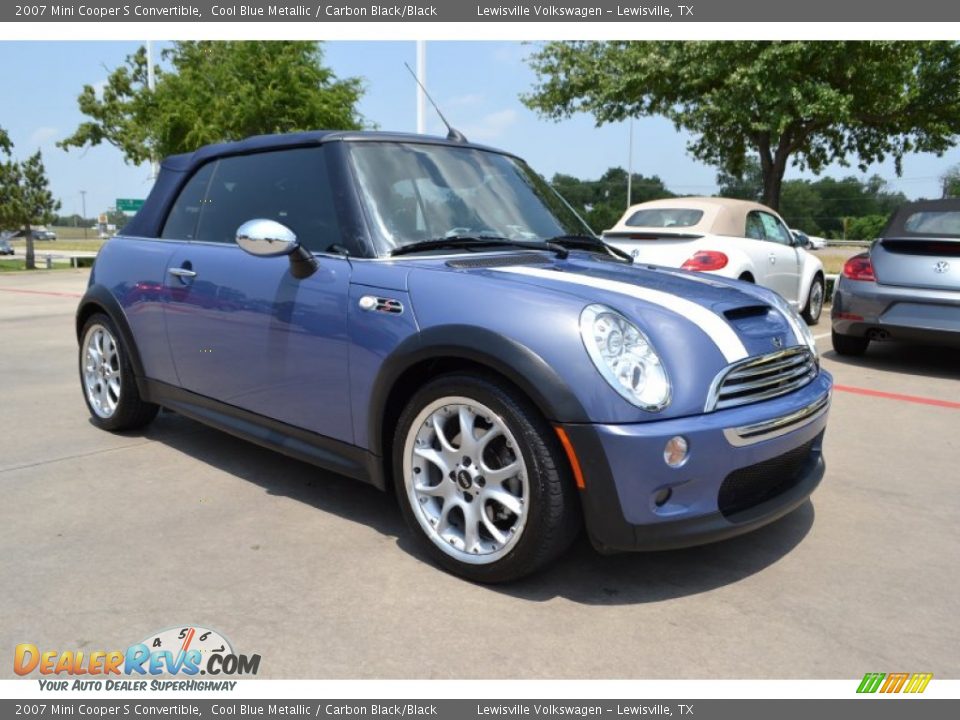 Front 3/4 View of 2007 Mini Cooper S Convertible Photo #7