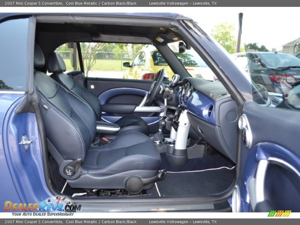 Front Seat of 2007 Mini Cooper S Convertible Photo #10