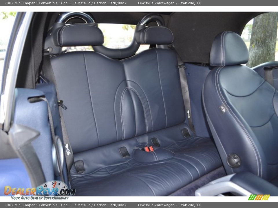 Rear Seat of 2007 Mini Cooper S Convertible Photo #11