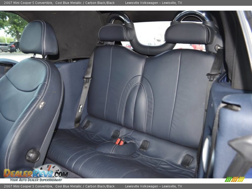 Rear Seat of 2007 Mini Cooper S Convertible Photo #12