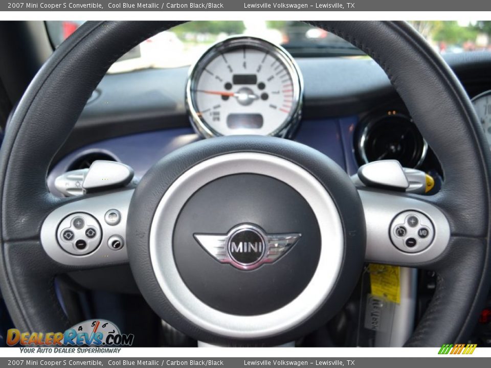 2007 Mini Cooper S Convertible Steering Wheel Photo #15