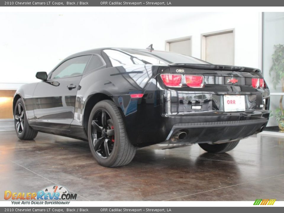 2010 Chevrolet Camaro LT Coupe Black / Black Photo #4