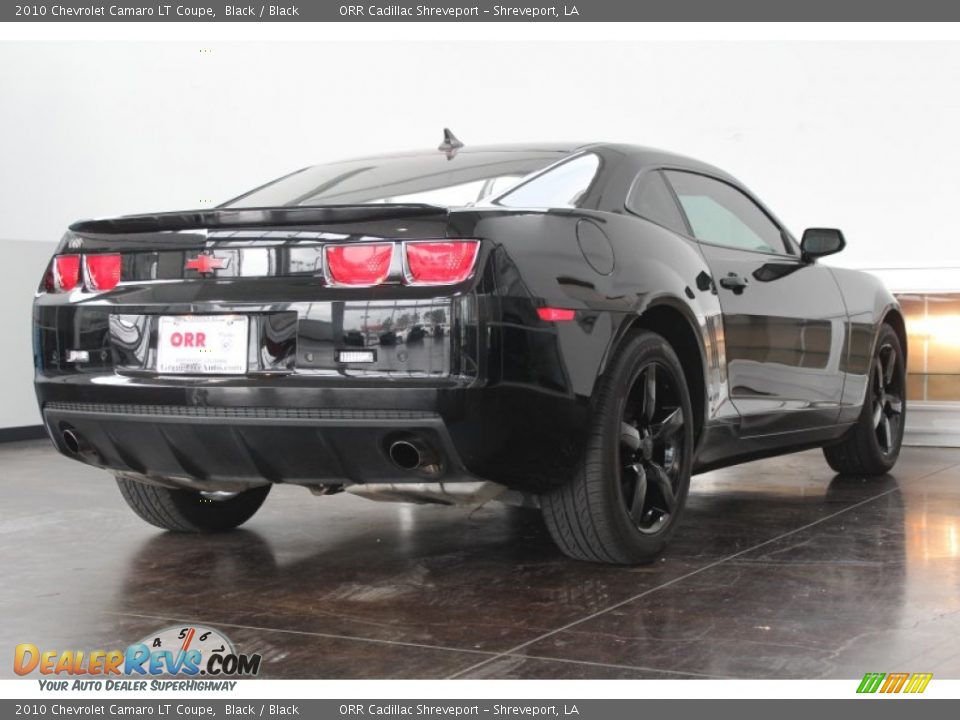 2010 Chevrolet Camaro LT Coupe Black / Black Photo #5