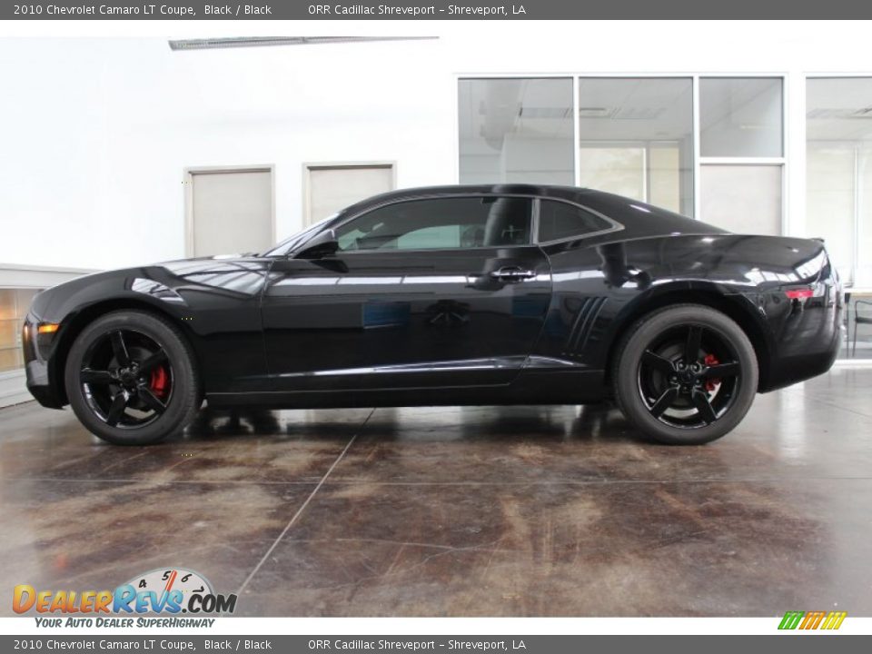 2010 Chevrolet Camaro LT Coupe Black / Black Photo #6