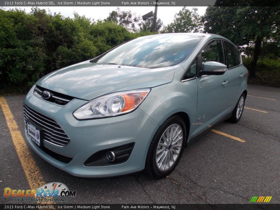2013 Ford C-Max Hybrid SEL Ice Storm / Medium Light Stone Photo #1