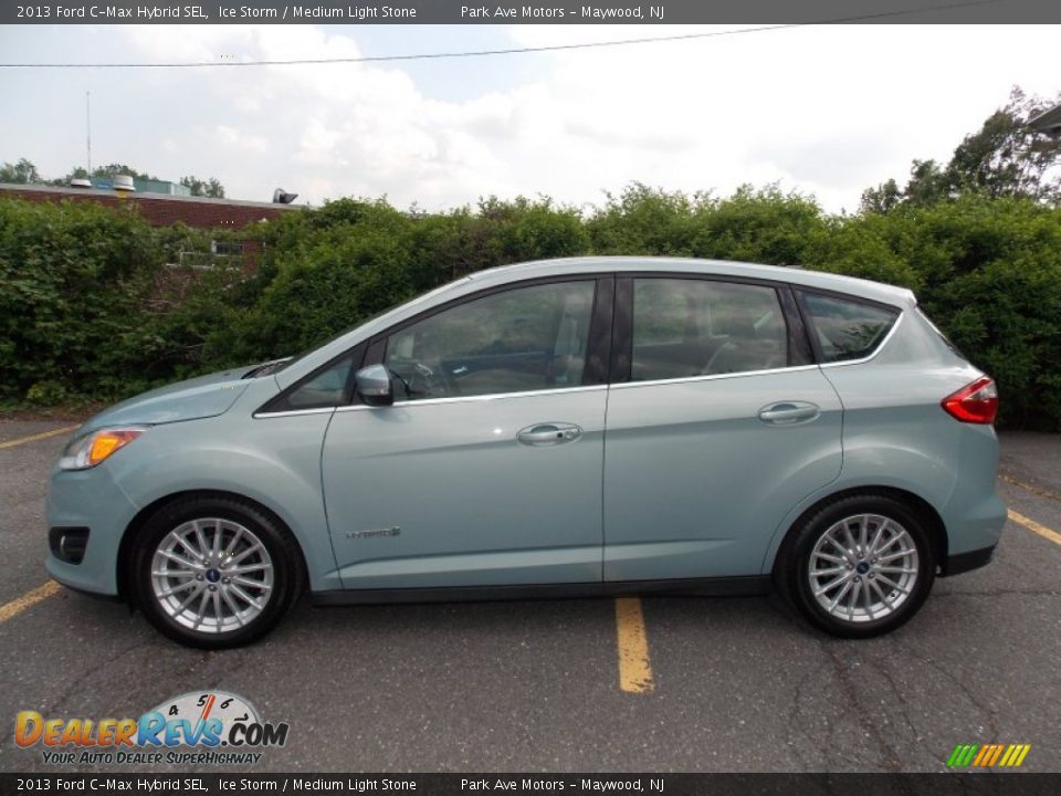 2013 Ford C-Max Hybrid SEL Ice Storm / Medium Light Stone Photo #2