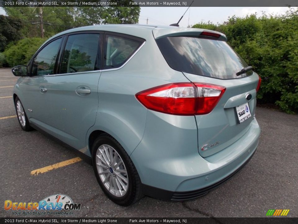 2013 Ford C-Max Hybrid SEL Ice Storm / Medium Light Stone Photo #3