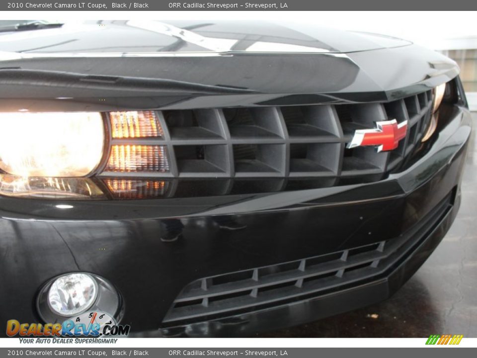 2010 Chevrolet Camaro LT Coupe Black / Black Photo #10