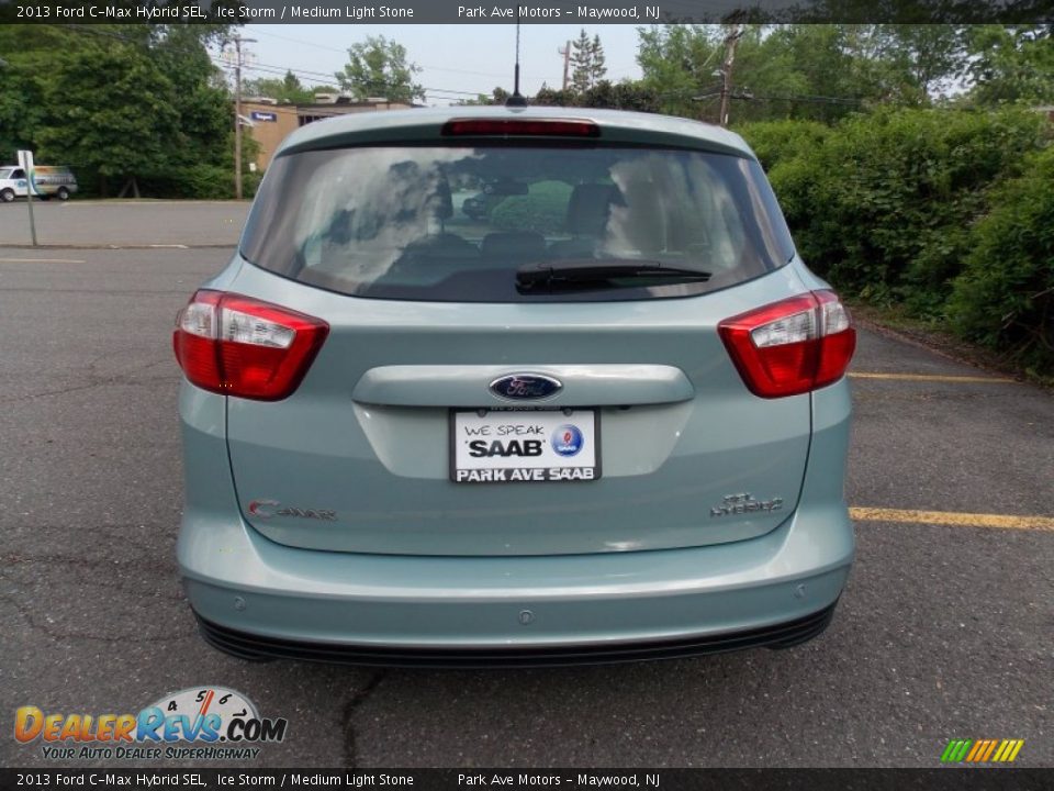 2013 Ford C-Max Hybrid SEL Ice Storm / Medium Light Stone Photo #4