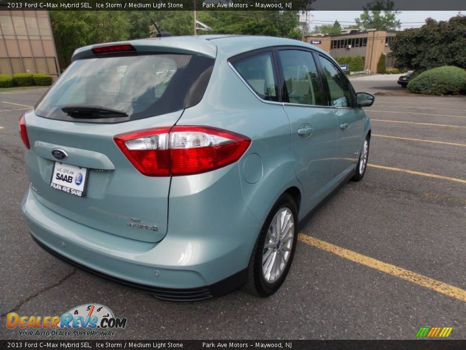 2013 Ford C-Max Hybrid SEL Ice Storm / Medium Light Stone Photo #5