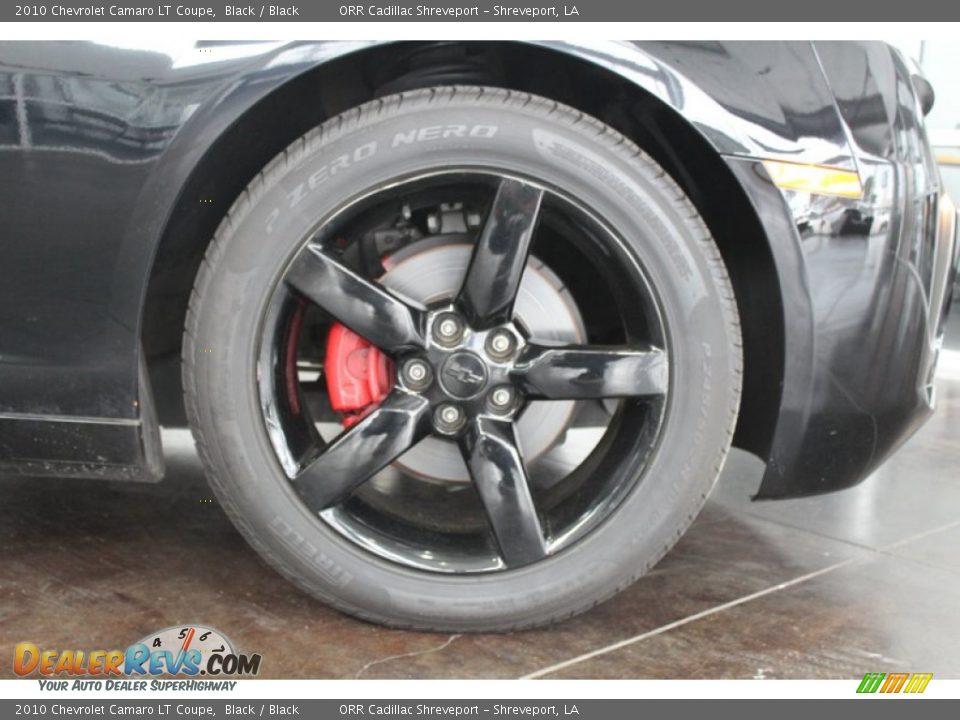 2010 Chevrolet Camaro LT Coupe Black / Black Photo #13