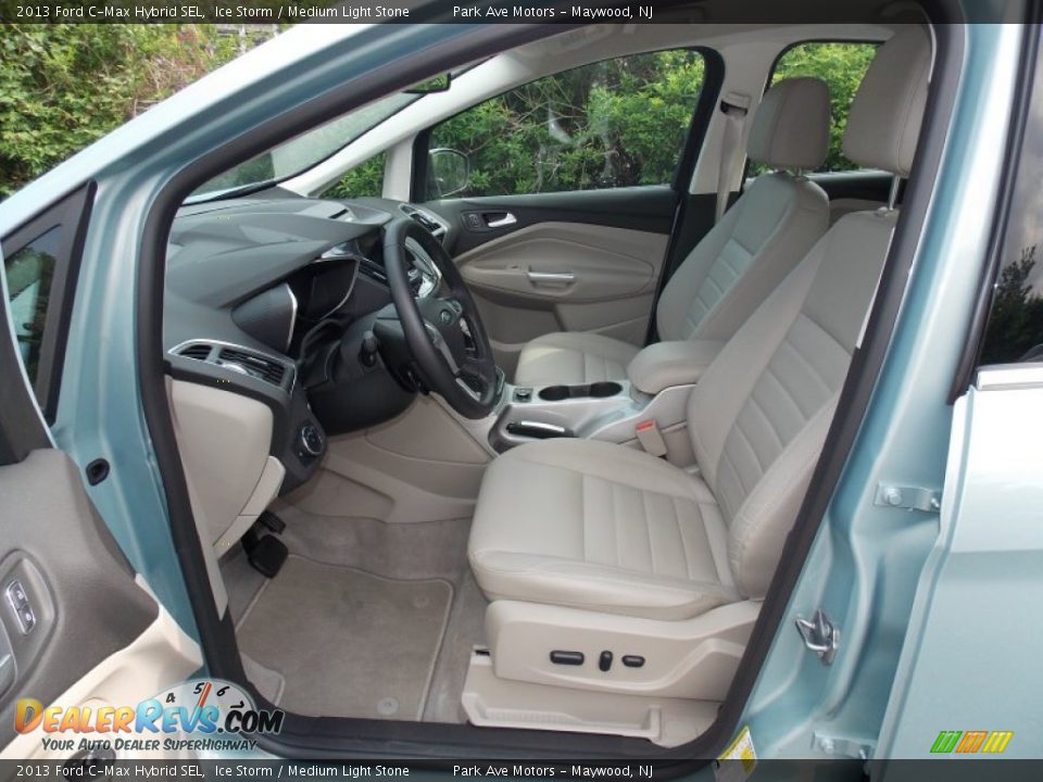 2013 Ford C-Max Hybrid SEL Ice Storm / Medium Light Stone Photo #8