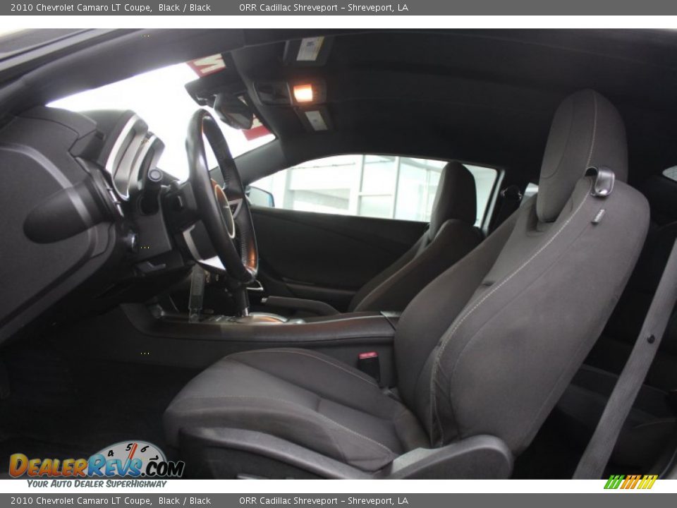 2010 Chevrolet Camaro LT Coupe Black / Black Photo #17