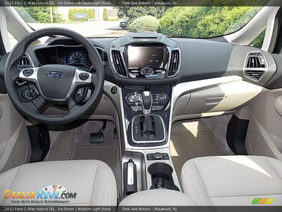 2013 Ford C-Max Hybrid SEL Ice Storm / Medium Light Stone Photo #10