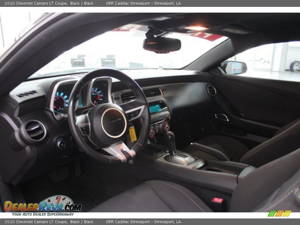 2010 Chevrolet Camaro LT Coupe Black / Black Photo #21