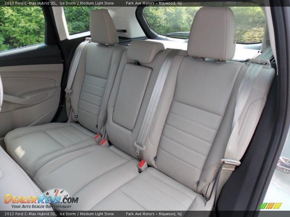 2013 Ford C-Max Hybrid SEL Ice Storm / Medium Light Stone Photo #13