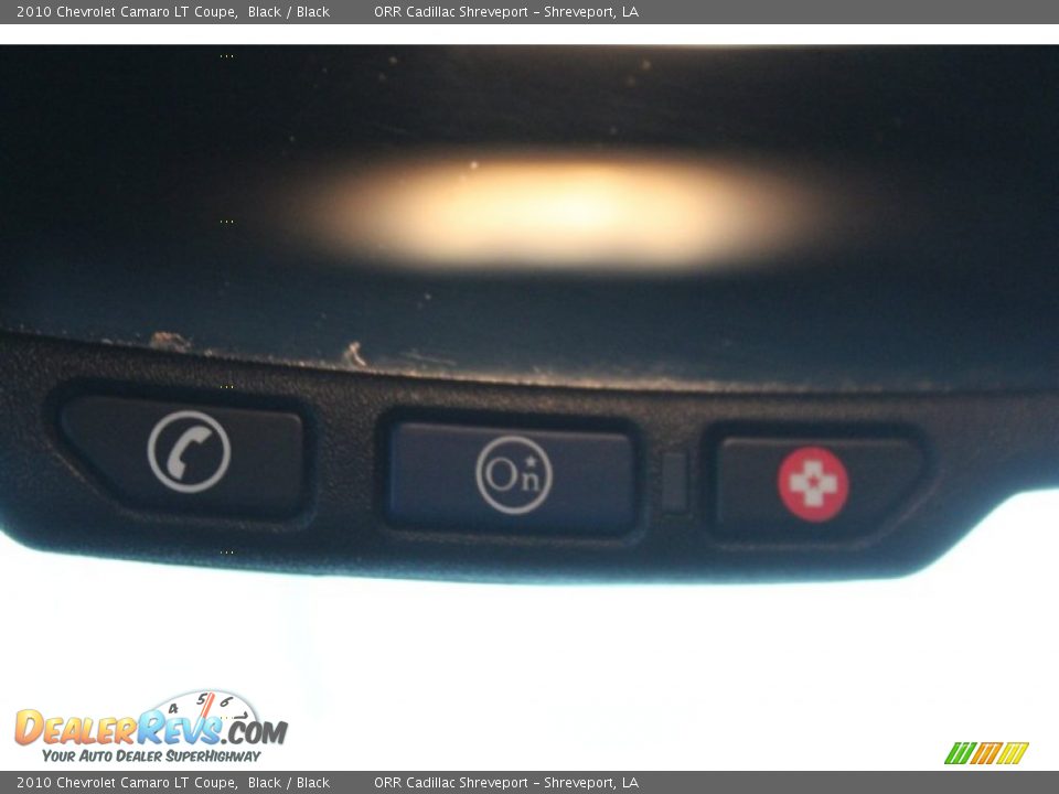 2010 Chevrolet Camaro LT Coupe Black / Black Photo #25