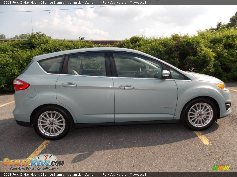 2013 Ford C-Max Hybrid SEL Ice Storm / Medium Light Stone Photo #16